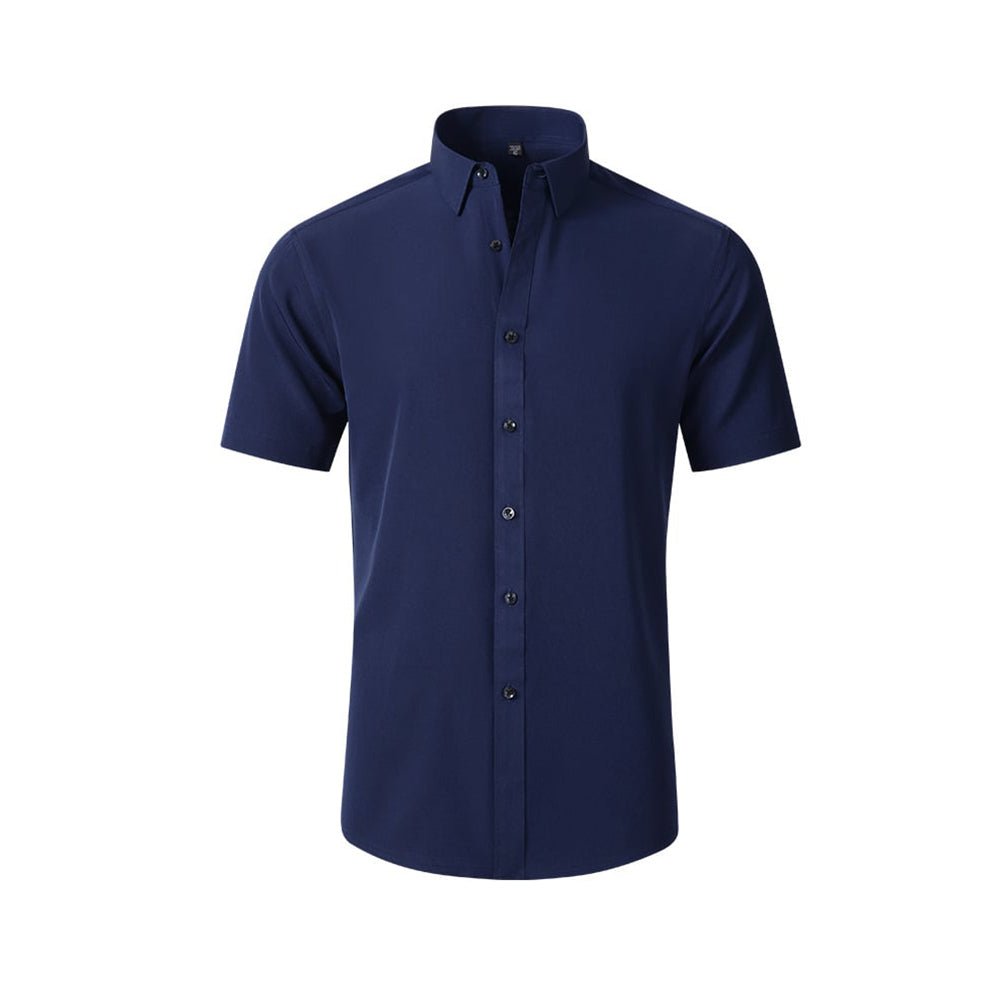 Sleek Stretch Shirt | Non-Iron, Anti-Wrinkle - Hartwella