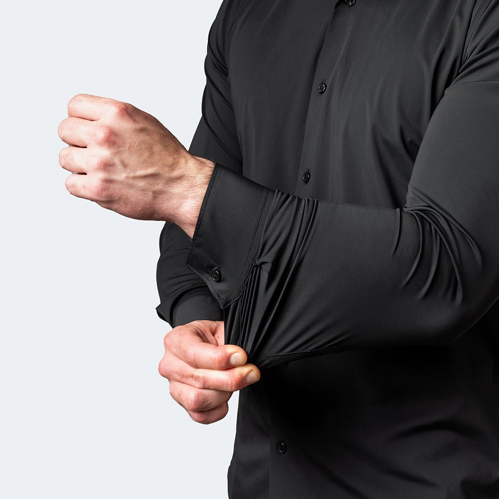 Sleek Stretch Shirt | Non-Iron, Anti-Wrinkle - Hartwella