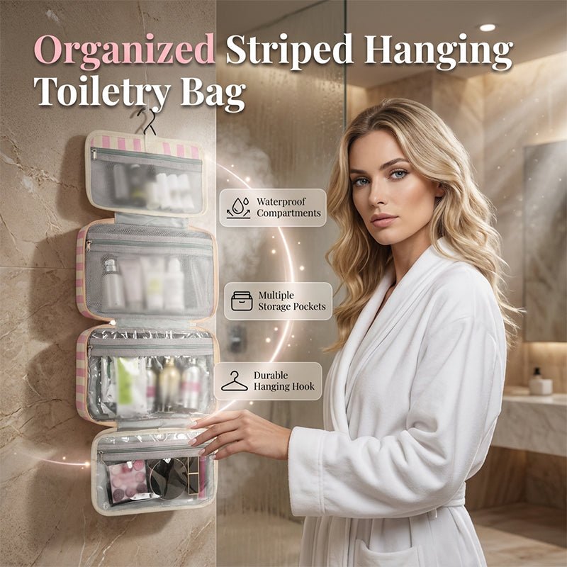 Sleek Travel Organizer Bag | Water-Resistant, Compact Design - Hartwella