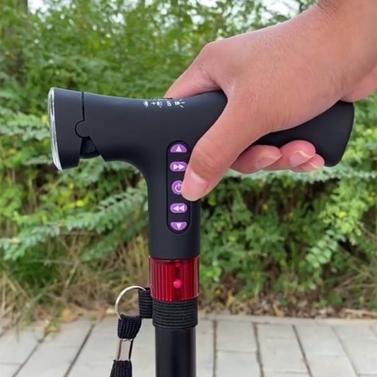 Smarte Cane Guardian | Adjustable Height, Alarm & LED Light - Hartwella