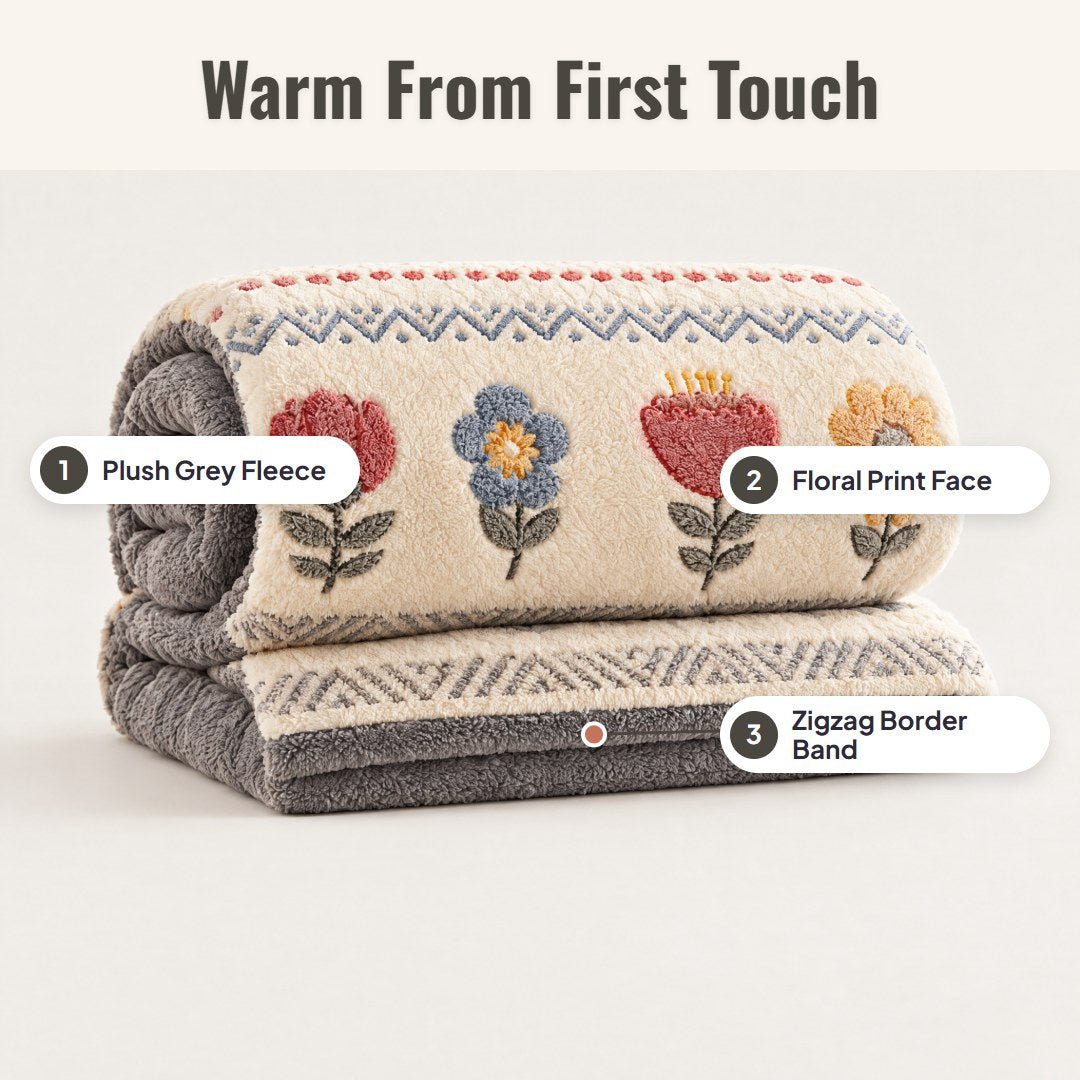 Snugra™ Double-Sided Fleece Comforter