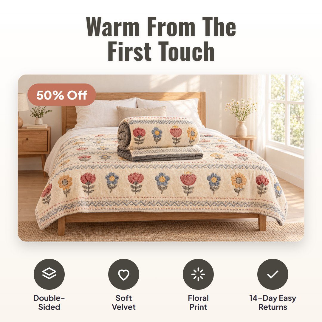 Snugra™ Double-Sided Fleece Comforter - Hartwella