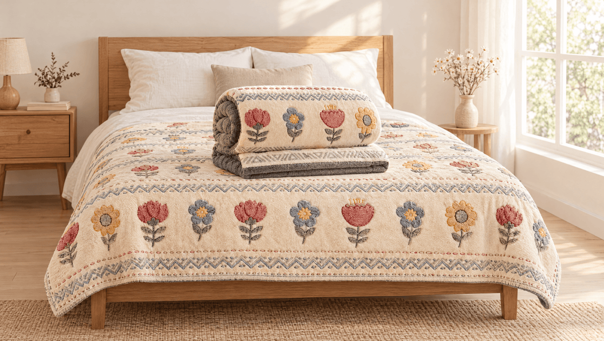 Snugra™ Double-Sided Fleece Comforter