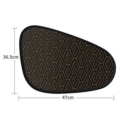 Sola Car Window Shades | UV Protection, Curved Design for Maximum Visibility - Hartwella
