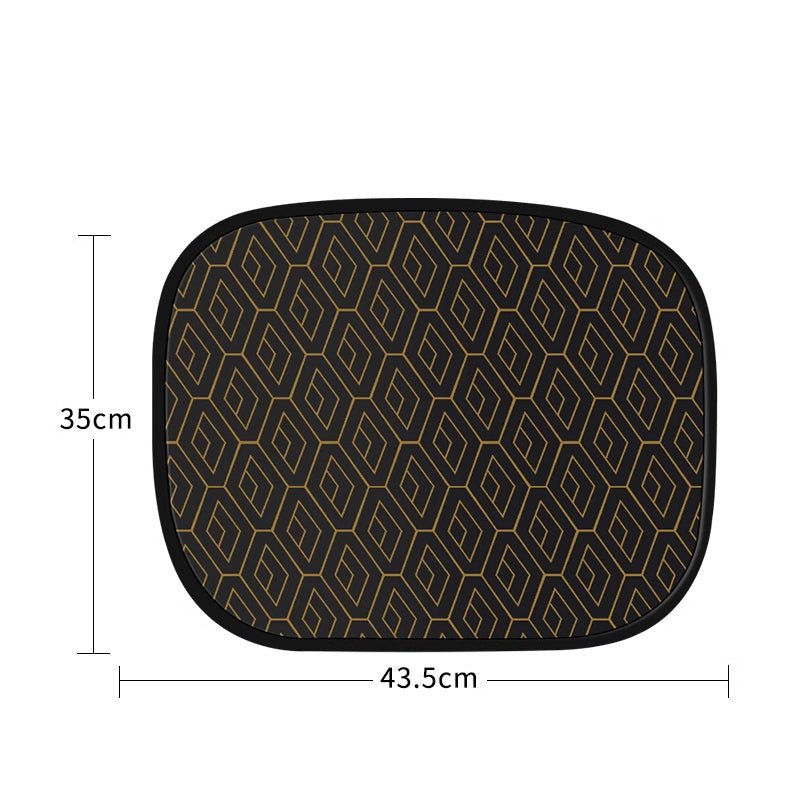 Sola Car Window Shades | UV Protection, Curved Design for Maximum Visibility - Hartwella