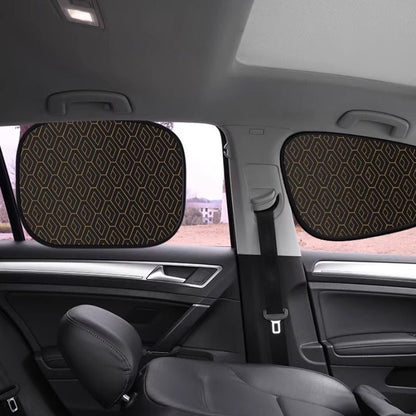 Sola Car Window Shades | UV Protection, Curved Design for Maximum Visibility - Hartwella