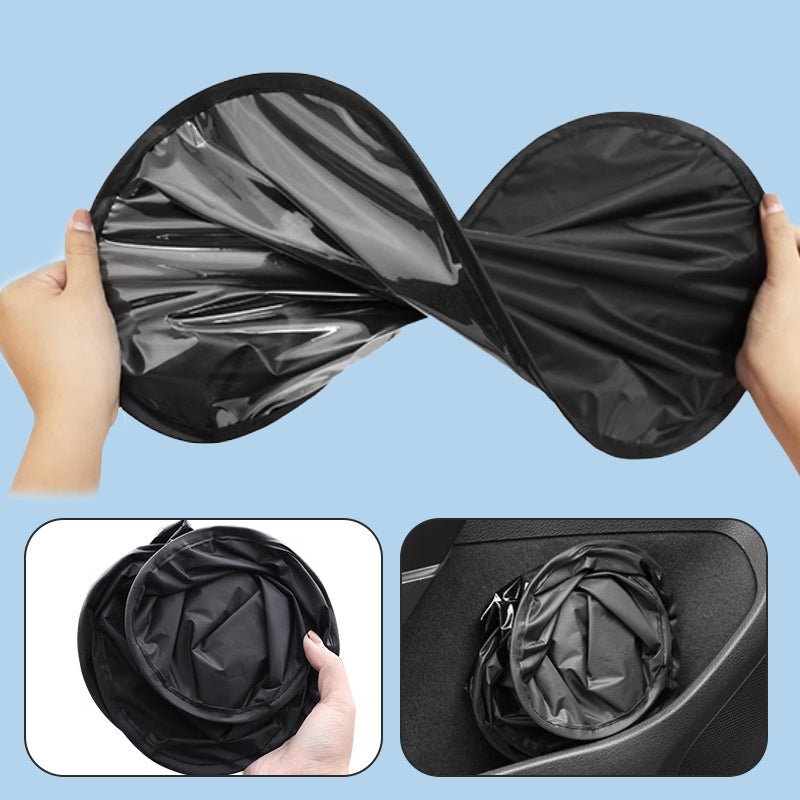 Sola Car Window Shades | UV Protection, Curved Design for Maximum Visibility - Hartwella