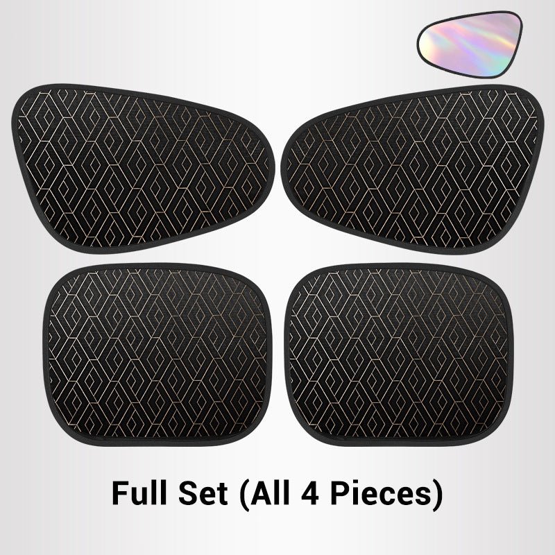 Sola Car Window Shades | UV Protection, Curved Design for Maximum Visibility - Hartwella