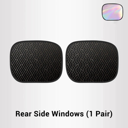 Sola Car Window Shades | UV Protection, Curved Design for Maximum Visibility - Hartwella