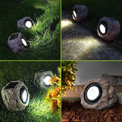 Sola Rock Lamp | Solar Powered, Waterproof - Hartwella