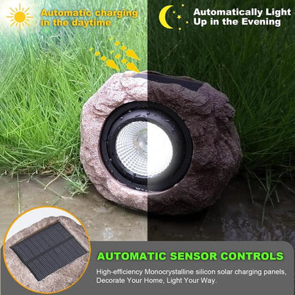 Sola Rock Lamp | Solar Powered, Waterproof - Hartwella