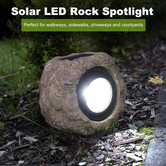 Sola Rock Lamp | Solar Powered, Waterproof - Hartwella