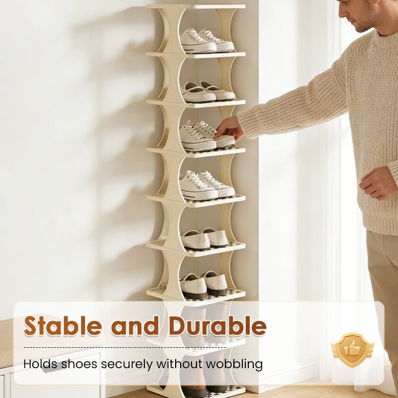 Sola Shoe Rack | Space - Saving, Stackable Design - Hartwella
