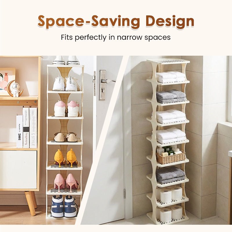 Sola Shoe Rack | Space - Saving, Stackable Design - Hartwella