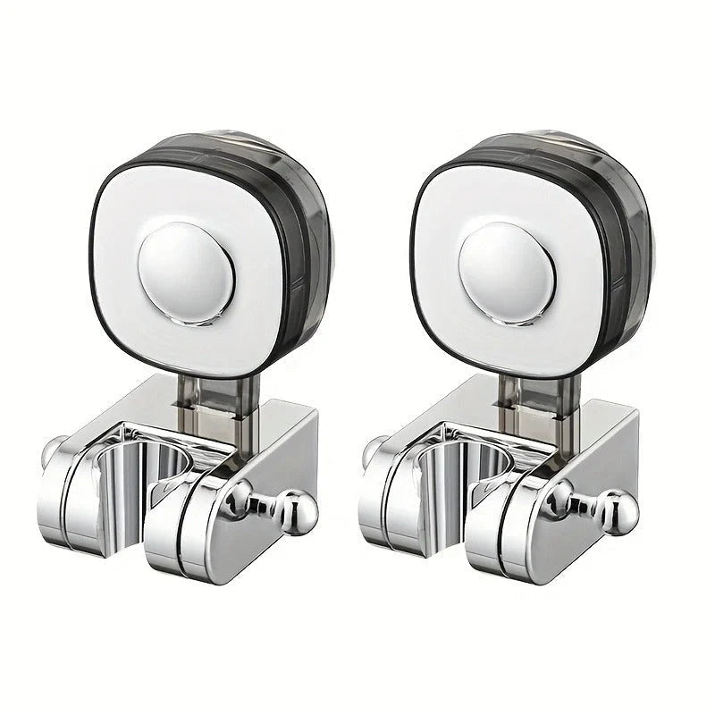 Sola Shower Head Holder | Adjustable Angle, Strong Suction, Rust-Resistant - Hartwella