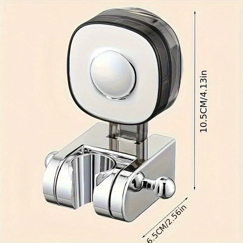 Sola Shower Head Holder | Adjustable Angle, Strong Suction, Rust-Resistant - Hartwella