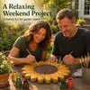 Sola Sunflower Mold | Reusable Garden Art for Custom Stepping Stones - Hartwella