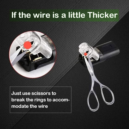 Sola Wire Connector | 2 - Pin Solderless Electrical Wire Connectors for LED Strips - Hartwella