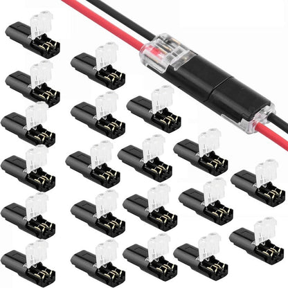 Sola Wire Connector | 2 - Pin Solderless Electrical Wire Connectors for LED Strips - Hartwella