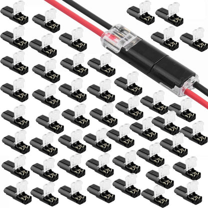 Sola Wire Connector | 2 - Pin Solderless Electrical Wire Connectors for LED Strips - Hartwella