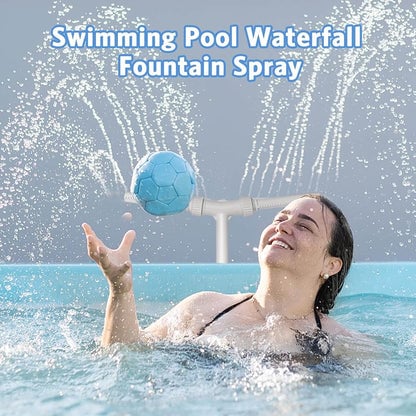 Solaire Pool Fountain | Solar Powered, Adjustable Water Flow - Hartwella