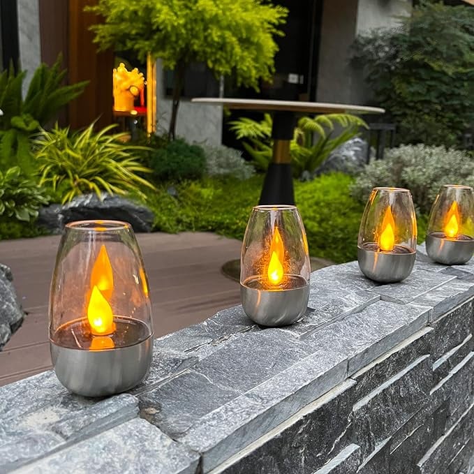 Solaire Tea Lights | Flameless, Waterproof with Dusk Sensor - Hartwella
