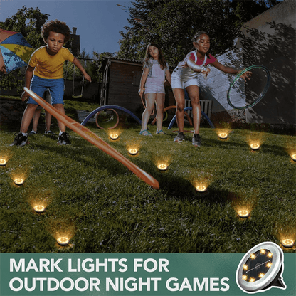 Solar Glow Ground Lights | Waterproof, Energy Efficient - Hartwella
