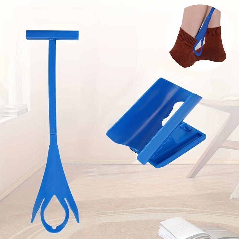 Sole Sock Aid | Easy Grip, Long Handle Sock Assistance Device - Hartwella