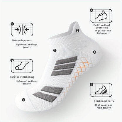 Sole Sports Socks | Soft Cotton, Anti-Slip Design - Hartwella