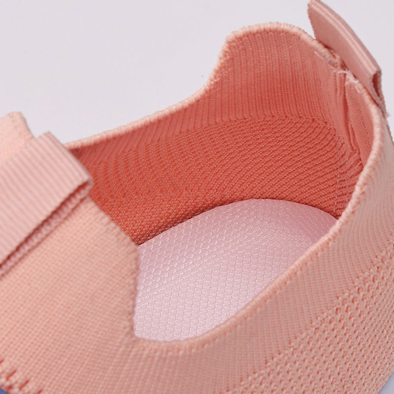 Soleil Casual Sneakers | Breathable Knit, Lightweight Design - Hartwella