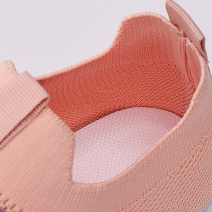 Soleil Casual Sneakers | Breathable Knit, Lightweight Design - Hartwella