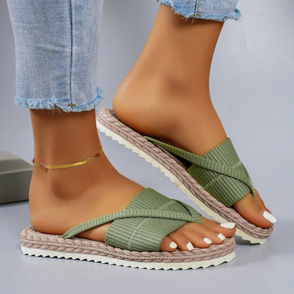 Soleil Flip Flops Women | Lightweight, Cushioned Comfort - Hartwella