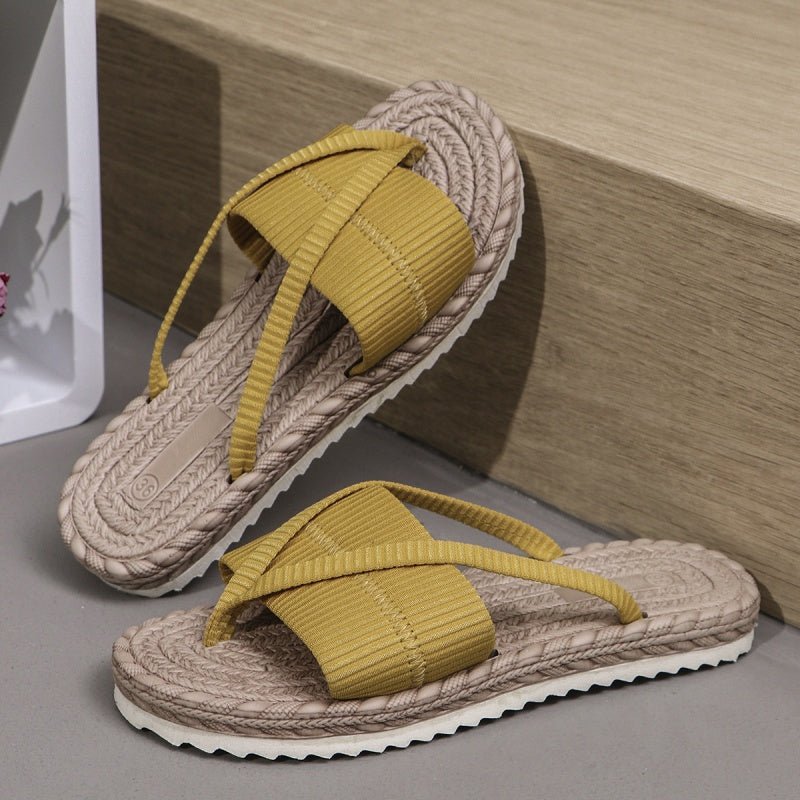 Soleil Flip Flops Women | Lightweight, Cushioned Comfort - Hartwella