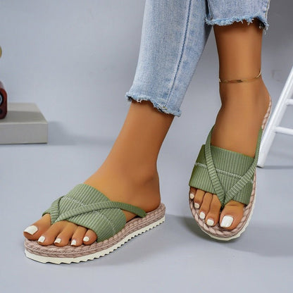 Soleil Flip Flops Women | Lightweight, Cushioned Comfort - Hartwella