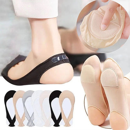 Soleil No Show Socks for Women | Silicone Anti - Slip, Cooling Fabric - Hartwella