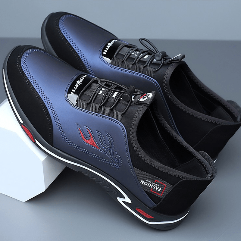 Soleil Slip-On Sneakers | Ultra-Lightweight, Breathable PU Leather - Hartwella