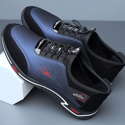Soleil Slip-On Sneakers | Ultra-Lightweight, Breathable PU Leather - Hartwella