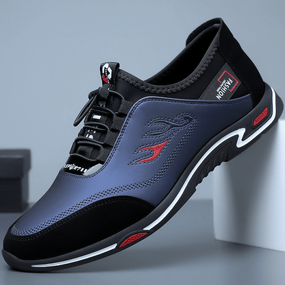 Soleil Slip-On Sneakers | Ultra-Lightweight, Breathable PU Leather - Hartwella