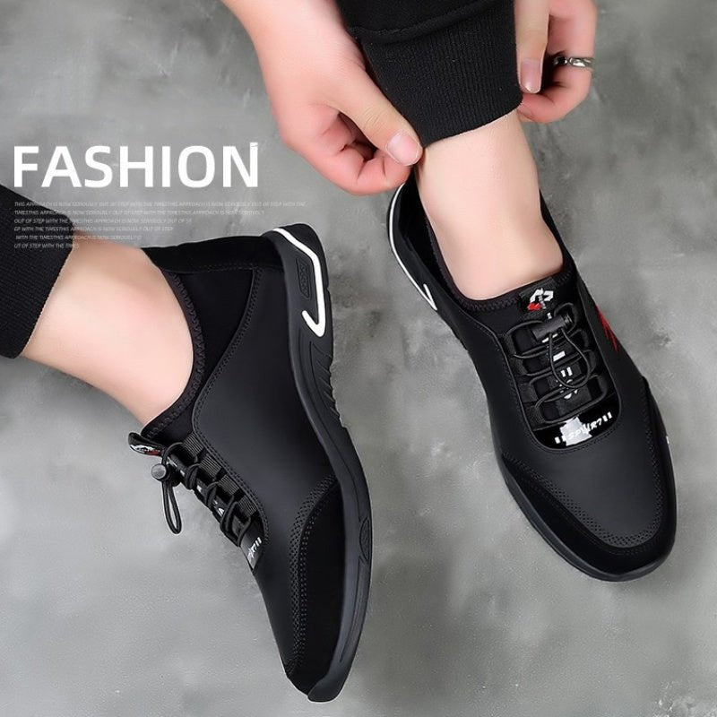 Soleil Slip-On Sneakers | Ultra-Lightweight, Breathable PU Leather - Hartwella