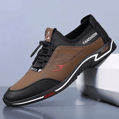 Soleil Slip-On Sneakers | Ultra-Lightweight, Breathable PU Leather - Hartwella