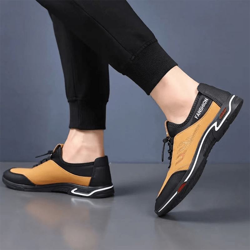 Soleil Slip-On Sneakers | Ultra-Lightweight, Breathable PU Leather - Hartwella