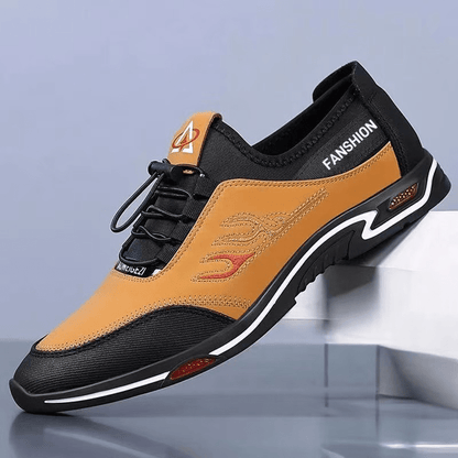 Soleil Slip-On Sneakers | Ultra-Lightweight, Breathable PU Leather - Hartwella