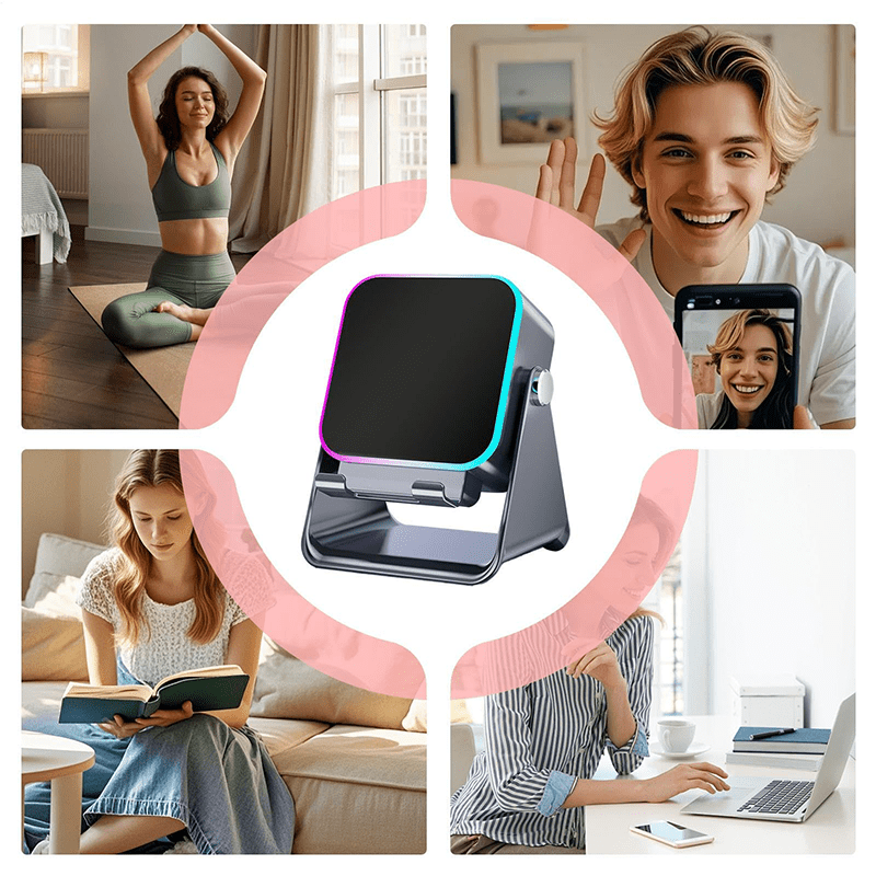 Sonic Induction Speaker | 5-in-1 with Adjustable Phone Stand - Hartwella