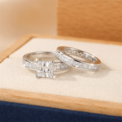 Sora Sparkle Ring | Brilliant Cubic Zirconia, Durable Copper Base - Hartwella