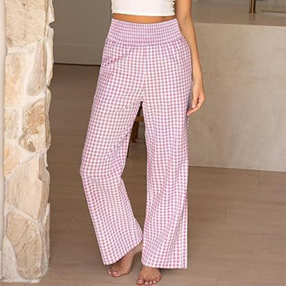Sora Wide Leg Pants | High Waisted, Soft Fabric - Hartwella