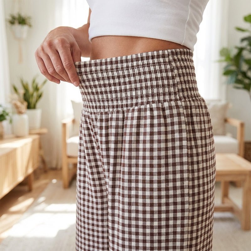 Sora Wide Leg Pants | High Waisted, Soft Fabric - Hartwella