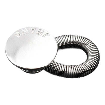 Sorin Waist Extender Button | Spring-Loaded Zinc Alloy for Jeans - Hartwella