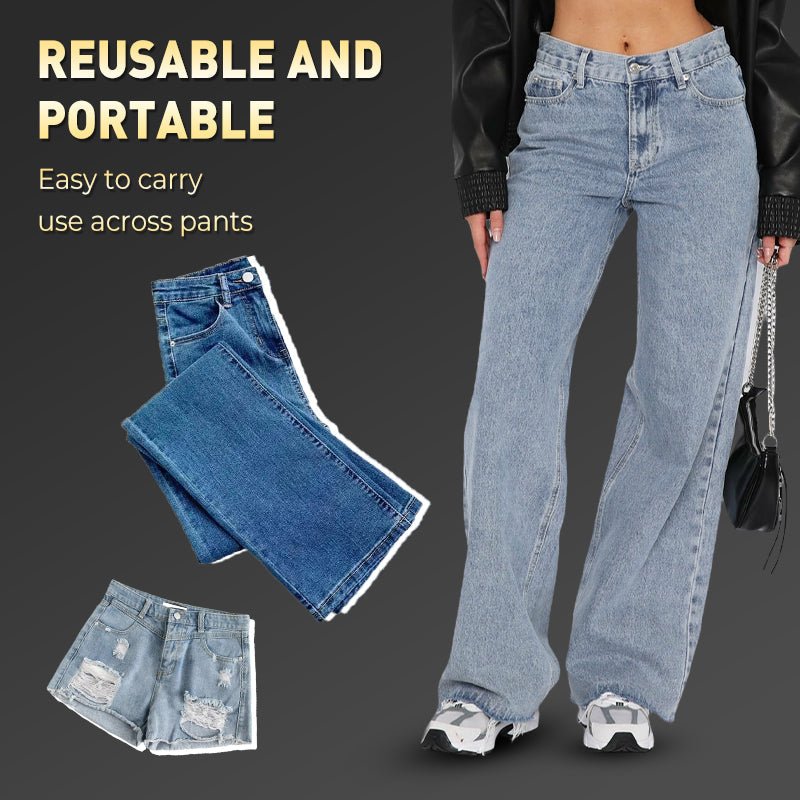 Sorin Waist Extender Button | Spring-Loaded Zinc Alloy for Jeans - Hartwella