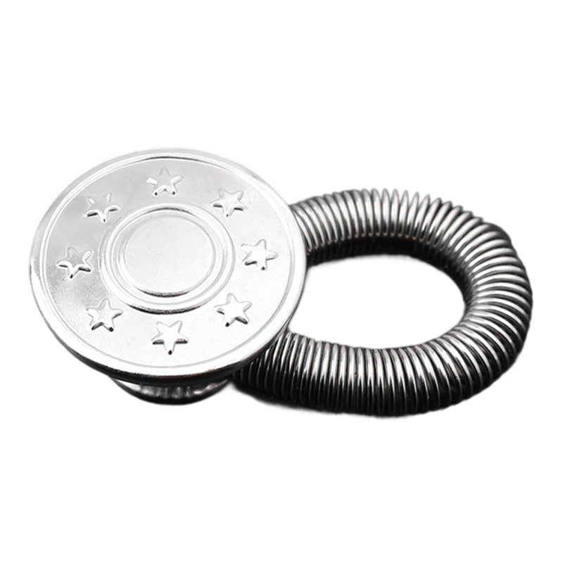 Sorin Waist Extender Button | Spring-Loaded Zinc Alloy for Jeans - Hartwella