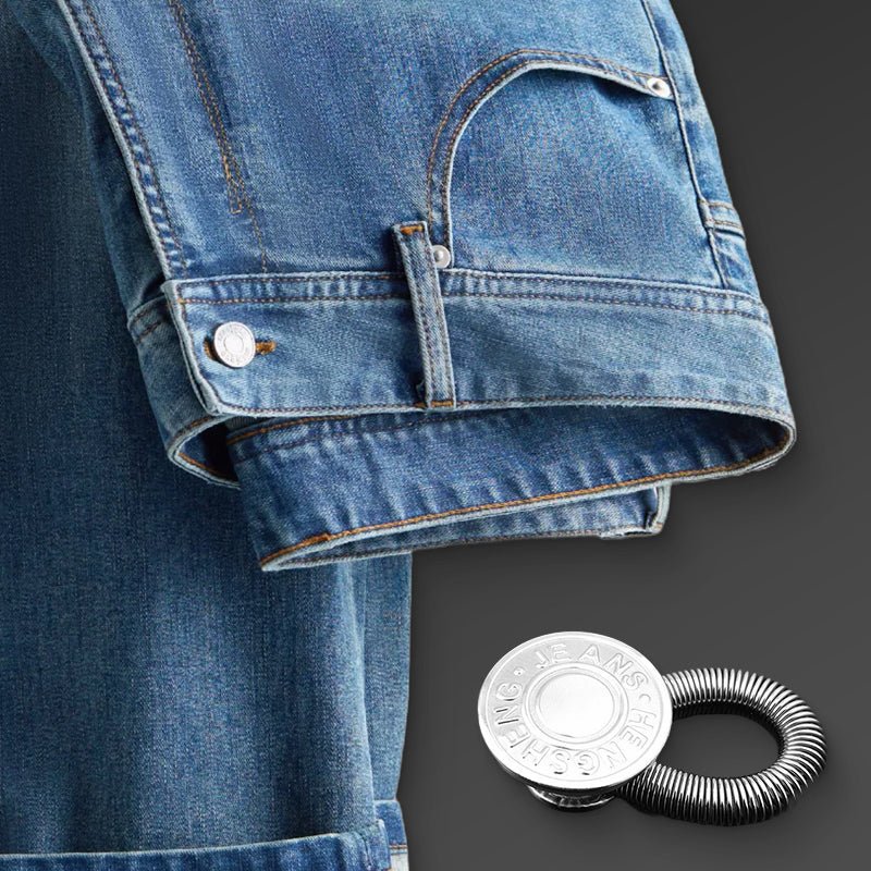 Sorin Waist Extender Button | Spring-Loaded Zinc Alloy for Jeans - Hartwella